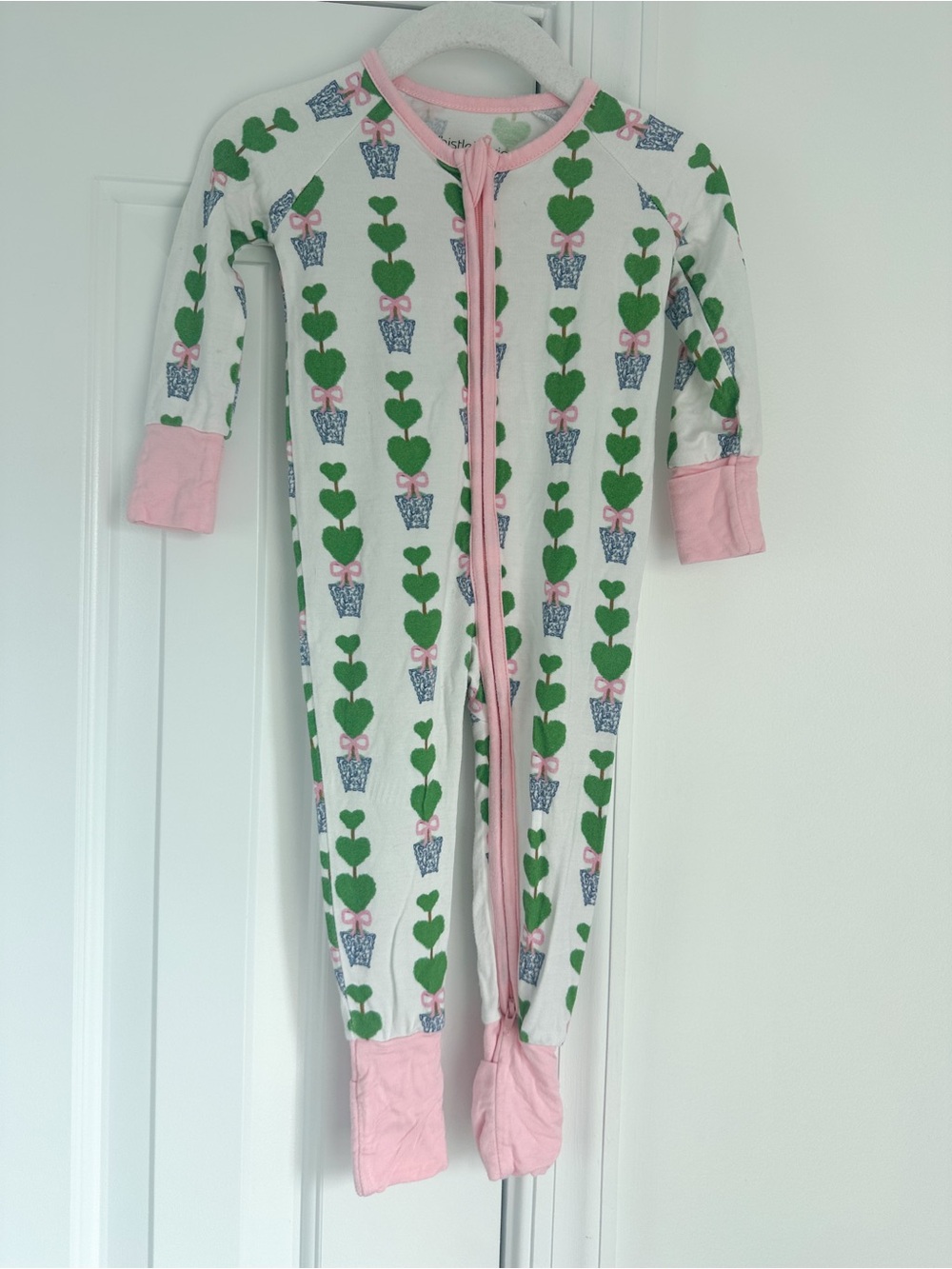 Whistleberries grandmillenial style sleeper 3-6m
